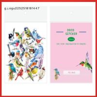 GAOGU สติกเกอร์สัตว์เลี้ยงหลากสีสติกเกอร์โปร่งใสอุปกรณ์สิ้นเปลืองสำหรับสมุดปิดภาพสวยงาม DIY