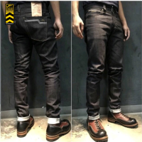 MSP14 MSP004 กางเกงยีนส์ขายาว Slim Mens Selvedge Denim Midnight Blue (MSP) (Gasoline &amp; Garage)  ปั๊มน้ำมันแก๊สโซลีน