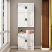 [COD] Shoe cabinet with door new European-style balcony wardrobe locker storage sundries sunscreen combination