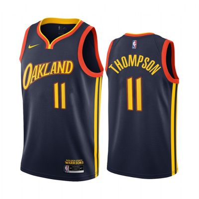 Ready Stock New Arrival Mens 11 Klay Thompson Golden State Warriorss Basketball Swingman Jersey - Blue