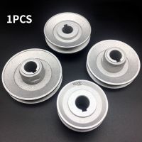 Sewing machine motor pulley for industry clutch Aluminum Alloy PU Round Belt Fixed Bore Pulley outer DIA 40-120mm Printing Stamping