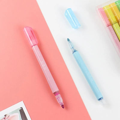812pcs Marker Pen for Highlight Writing Taking Notes Drawing DIY Art Projects Kids Adult AN88