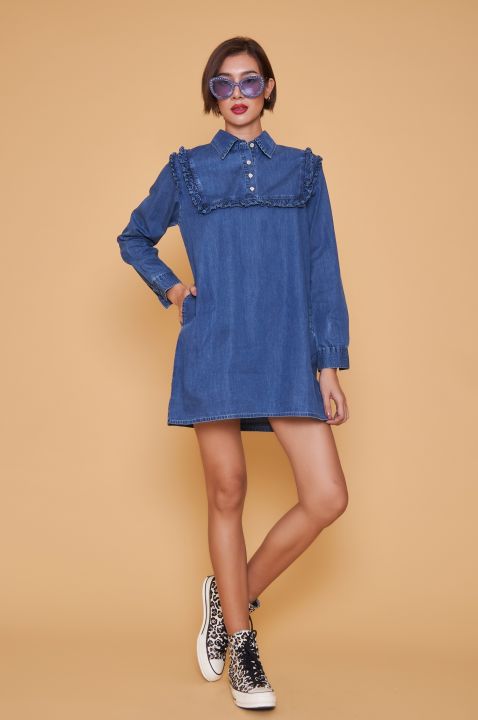 ฺbreeze72shop-kelly-dress-jeans