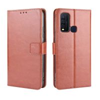 เคสโทรศัพท์ฝาพับหนัง PU Vivo Y30,เคสฝาหลัง Y30 Y 30 VivoY30