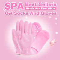 2 Pcs SPA Moisturising Gel Gloves and Socks Mask Reusable Skin Whiten Dry Skin Hand Foot Care