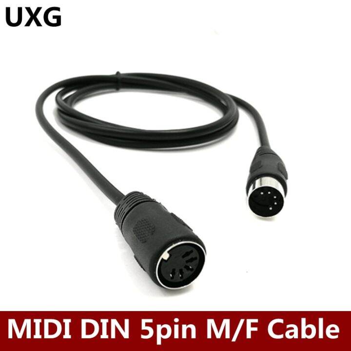 Midi Extension Cable Midi 5Pin Din Male To Female Audio Midiat Cable