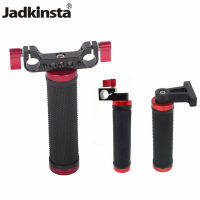 Jadkinsta 2in1อลูมิเนียมกล้องกรงจับกับจับยาง15มิลลิเมตรก้านหนีบผู้ถือยกยึดผู้ถือยืนเมา