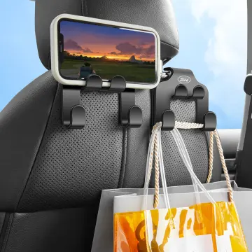 Universal Car Headrest Back Seat Hook 1/2/4pcs Seat Hanger Vehicle  Organizer Holder for Handbags Purses Coats and Grocery Bag - AliExpress