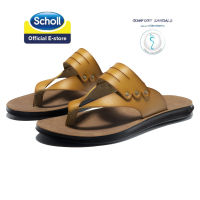 Scholl Brazillian2 5u ไบโอ บีน เมน Biom Bean Mens รองเท้าแตะคีบ ผู้ชาย รองเท้าสุขภาพ นวัตกรรม Biomechanics รองรับอุ้งเท้า สำหรับภาวะเท้าแบน  รองเท้าสกอลล์ Plus Size：EU38-EU46