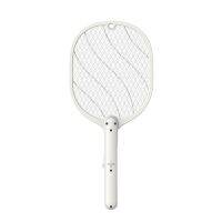 【CW】 Handheld Lamp USB 1200Mah Bug Zapper Fly Swatter Trap Insect Racket Outdoor