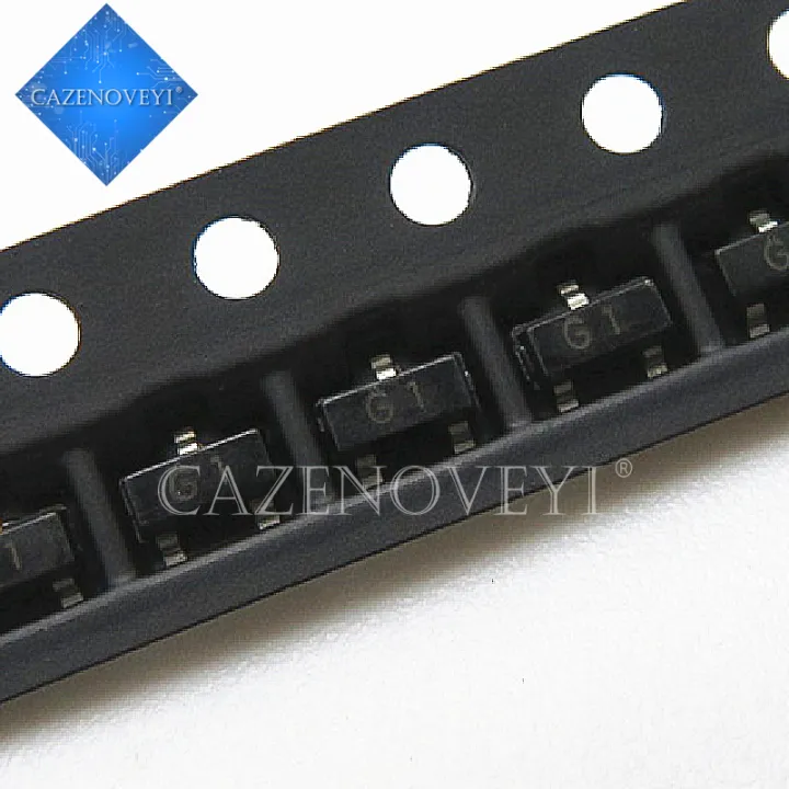 100pcs/lot 2N5551 SOT23 MMBT5551 G1 SOT233 SMD transistor New