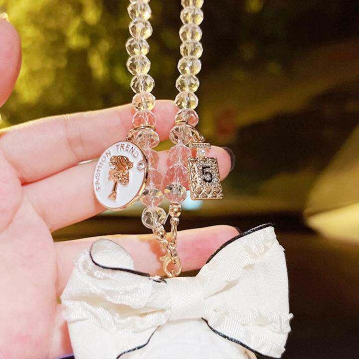 car-pendant-eternal-rose-creative-eternal-rose-pendant-for-women-car-rearview-mirror-decorations-artificial-flower-for-luggage-handbag-school-bags-key-chain-rational