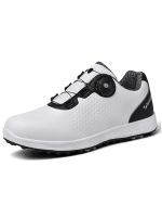 Korea J.LINDEBERG PEARLY GATES ☁ Golf shoes mens GOLF golf shoes swivel buckle waterproof anti-slip training shoes business casual sports shoes