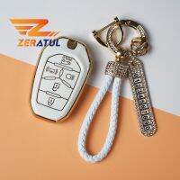 hot【DT】 5 Buttons Car Fob Cover Keychain for Ssang Yong 2020 G4 SsangYong Accessories