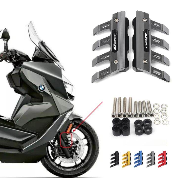 ที่มีโลโก้สำหรับ BMW C400GT C400X C400 GT X รถจักรยานยนต์ด้านหน้าส้อม
