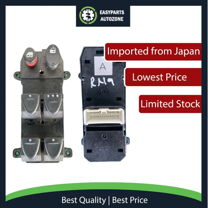 Autozone Honda Stream Window Switch Panel For RN6 RN8 RN9 Lazada