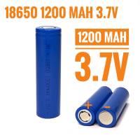 ถ่านชาร์จ 18650 3.7V 1200 - 3200mAh ไฟเต็ม พร้อมส่ง ราคาสุดคุ้ม แบตเตอรี่ลิเธียมไอออนแบบชาร์จไฟได้ 1 ก้อน