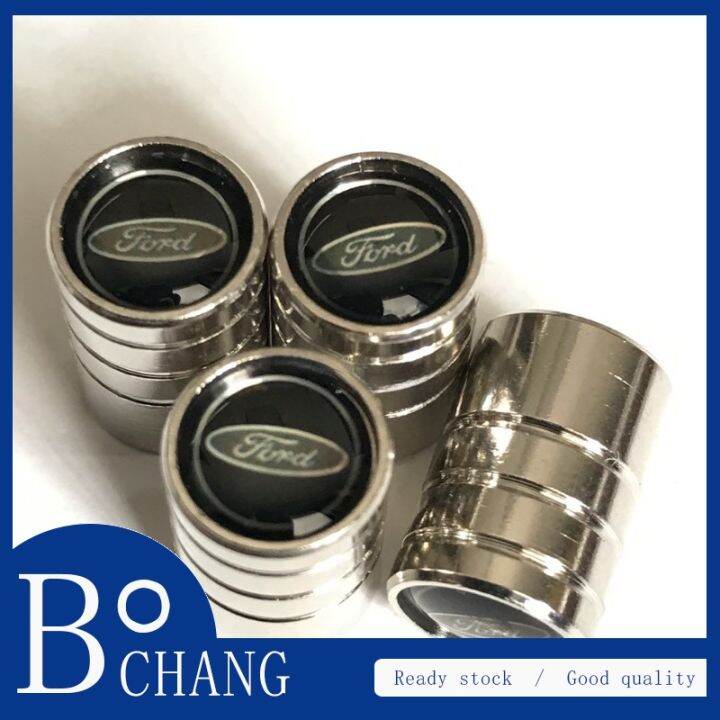 Ford Car LOGO Tire Valve Caps for Ranger T6 Everest Focus Fiesta