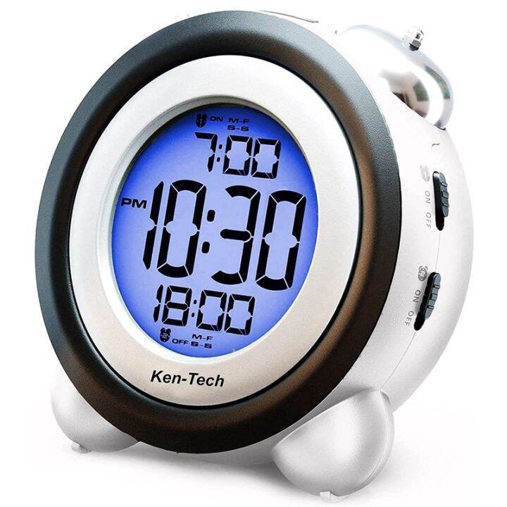 digital-alarm-clock-time-date-display-twin-bell-very-loud-for-heavy-sleepers-dual-alarm-blue-backlight-for-teens