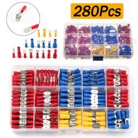 Assorted Crimp Terminals Set 80PCS Assorted Crimp Spade Terminal Insulated Electrical Wire Connector Kit Nails  Screws Fasteners