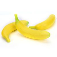 （A Decent） Squeeze BananaStress Pressure ReliefFun GiftsGadget Phone Straps YellowFunny Anti Stressstoys