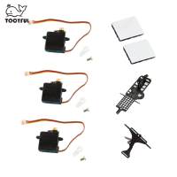 TOOYFUL RC Mini Servos ของเล่นบังคับ,ตัวยึดกลไกควบคุมเครื่องบิน,โครงมอเตอร์ RC สำหรับ XK ชิ้นส่วนอุปกรณ์ DIY เฮลิคอปเตอร์ K110