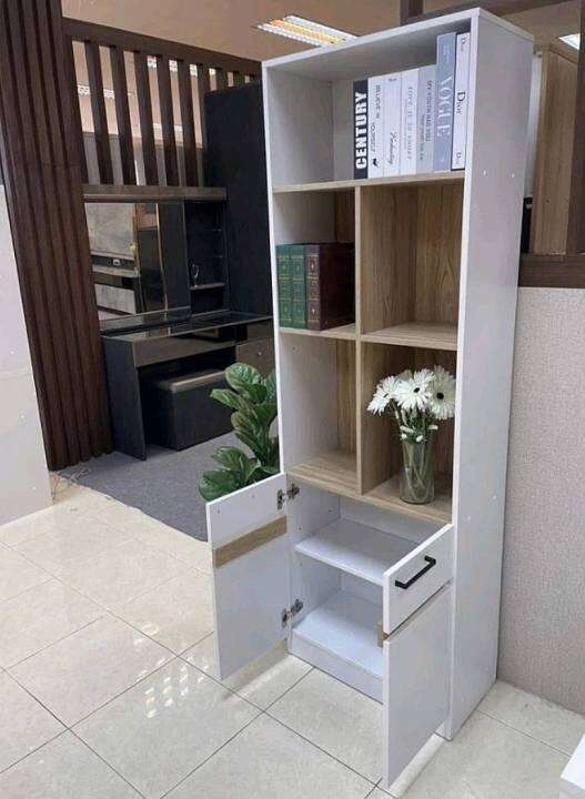 ชั้นเอนกประสงค์-60ซม-ผิว-pu-จัดเก็บของใด้หลากหลายตามสไตล์คุณ-ดีไซน์สีทูโทนมือจับสไตล์โมเดิร์น-แข็งแรง