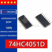 5pcs original 74HC4051 74HC4051D SOP16 Analog multiplexer chip,  SOP-16