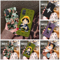 Casing หรับ iPhone 11 12 Mini X Xs XR Pro Max 6+ 6s+ 7+ 8+ 6 7 8 Plus 5 5s SE 2020 DA133 One Piece Luffy Zoro Sab Pattern Phone เคสโทรศัพท์ อ่อนนุ่ม TPU Black ปก