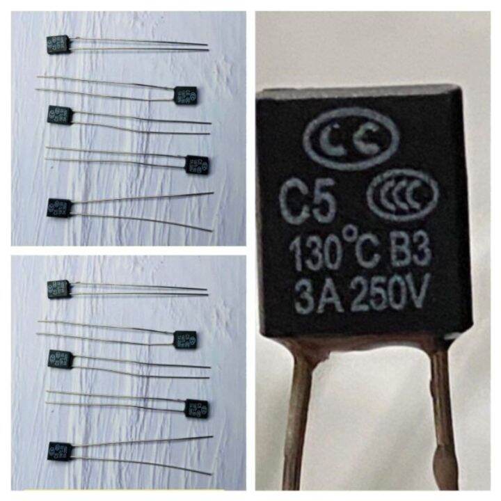 10 pcs. 3A Square Black Electric Fan Fuse Lazada PH