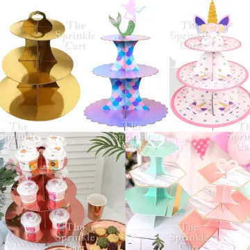 3 feet Gold Metal Swing CAKE STAND Hanging Dessert Display Centerpiece  Party | eBay