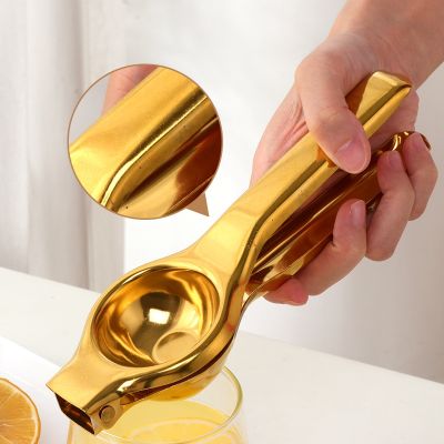 ✗ 1PC Stainless Steel Manual Juicer Household Lemon Clip Creative Orange Juicer Squeezer Fruit Hand Pressing Kitchen Accessories