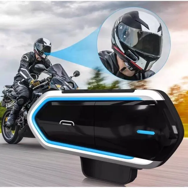B35 Portable BT Helmet Motorcycle Motor Wireless Bluetooth Earphone