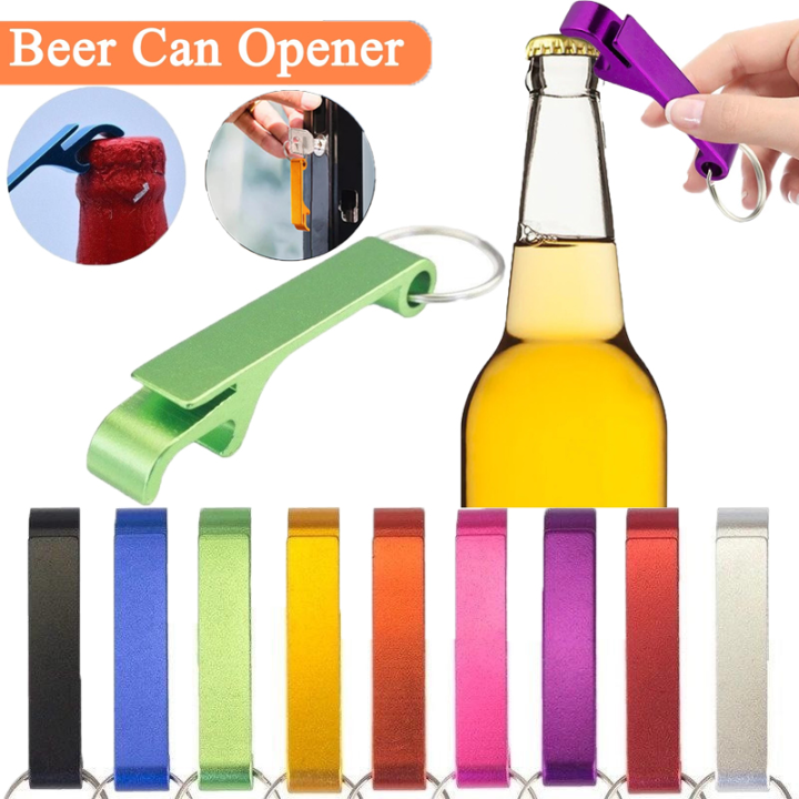 พวงกุญแจอลูมิเนียมที่เปิดขวดเบียร์แบบพกพาที่เปิดขวด-botol-mini-บาร์บ้านแกดเจ็ตอุปกรณ์เบียร์เครื่องดื่มในฤดูร้อน