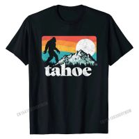 Lake Tahoe Retro Bigfoot Mountains Tshirt Tees Fashionable Classic Cotton Youth Tshirts Classic