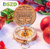 DSZD วินเทจเข็มทิศหอยทองแดงเข็มทิศแบบพกพากลางแจ้งสไตล์กระเป๋าสตางค์คลาสสิคสำหรับกิจกรรมกลางแจ้งปีนเขา