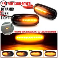 2Pcs LED Side Marker Lamp Turn Signal Indicator Light For Land Rover Defender TD5 98-15 Freelander 1 02-05 Discovery 2 99-04 Bulbs  LEDs HIDs