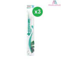 (แพ็ค 3) คละสี Dentiste Italy Tooth Brush Big-Blis แปรงสีฟันอิตาลี หัวแปรงขนาดใหญ่ จับถนัดมือ  [MMDD]