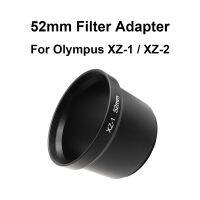 ท่ออแดปเตอร์ปรับขนาดฟิลเตอร์ขนาด52มม. ทำจากโลหะสำหรับ XZ-1โอลิมปิก/กล้อง XZ-2สำหรับฟิลเตอร์ (UV/Cpl/ ND ฯลฯ) เครื่องดูดควันฯลฯ