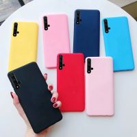 ●◎ For Nova 5T Case Huawei Nova 5T Case Cover Candy Color TPU Silicone Soft Back Cover Phone Case For Huawei Nova5T Nova 5T 5 T