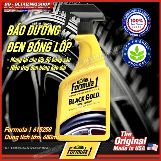 Bảo dưỡng lốp làm đen và bóng vỏ xe formula 1 615258 680ml - ảnh sản phẩm 1