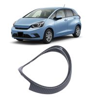 for Honda Fit 2020 2021 Car Steering Wheel Panel Cover Trim Insert Molding Garnish Carbon Fiber Sequins