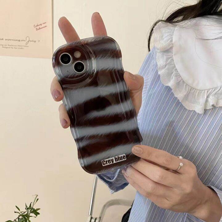 อารมณ์อ่อนโยน-crash-color-stripe-case-สำหรับ-iphone12-fashion-wave-bezel-phone-case-สำหรับ-iphone13-promax-black-bead-string-case-สำหรับ-iphone14-arc-air-cushion-imd-case-สำหรับ-iphone11-ซิลิโคนป้องกั