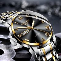 Watch automatic business high-end mens watch quartz watch waterproof stainless steel with multifunction watch of wrist of 556 foreign trade --Mens Watch238812❅✶♤