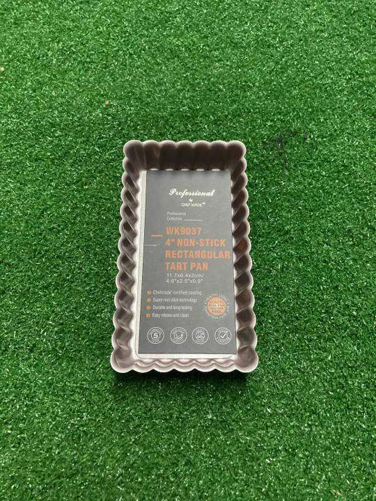 CHEFMADE 4inch Mini Rectangular Tart Pan Lazada PH