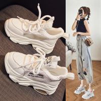 【Ready Stock】 ✖✚♨ C39 Womens Running Shoes Daddy Shoes Autumn Winter New Style Thick-Soled All-Match Sports Casual Inner Heightening White Shoes女式跑鞋老爹鞋秋冬新款厚底百搭运动休闲内增高小白鞋