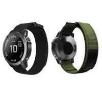 ☋▲ 22mm 26mm nylon strap for Garmin Fenix 7X Plain Descent Mk2 Mk2i Enduro instinct 2S TACTIX DELTA Canvas trap free tool