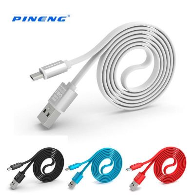 Pineng PN-303 Android Noodle-Shaped Micro Fast Charger USB Data Cable Phone 1M
