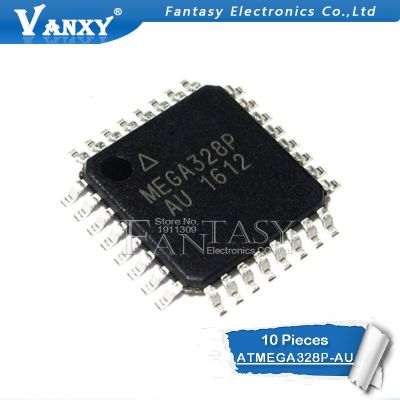 10PCS ATMEGA328P-AU QFP ATMEGA328-AU TQFP ATMEGA328P MEGA328-AU SMD new and original IC WATTY Electronics