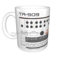 【⊕Good quality⊕】 JICOC Tr 909เครื่องตีกลองแก้วเซรามิคถ้วยชานมถ้วยกาแฟ Tr909 Techno Tr 909 909อะนาล็อกคลาสสิกยุคแปดสิบเก้ายุค80S